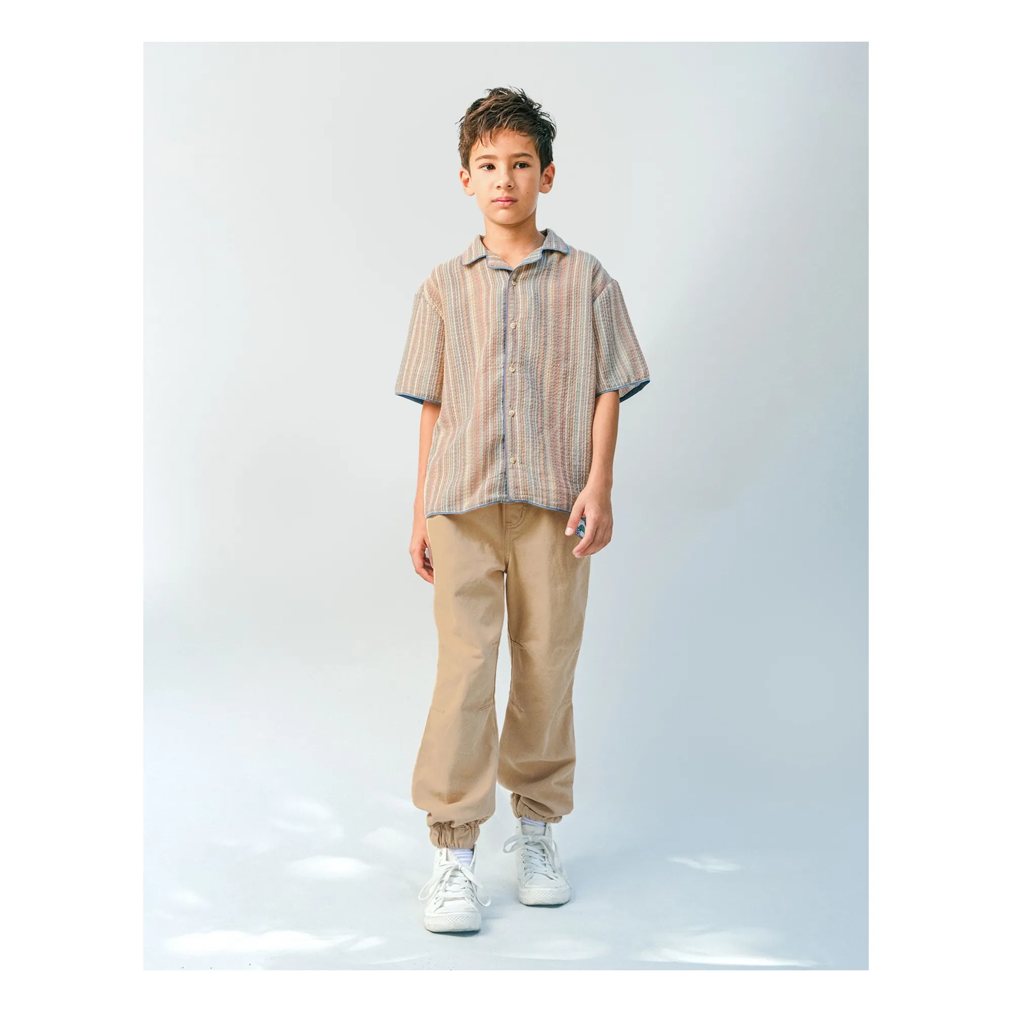Pantalon Matt Patchs | Beige- Image produit n°1