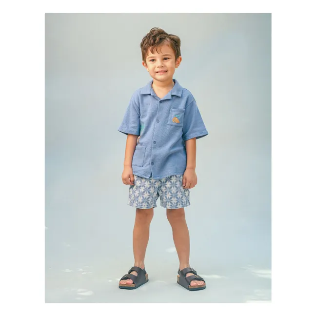 Short Pablo Twill | Bleu