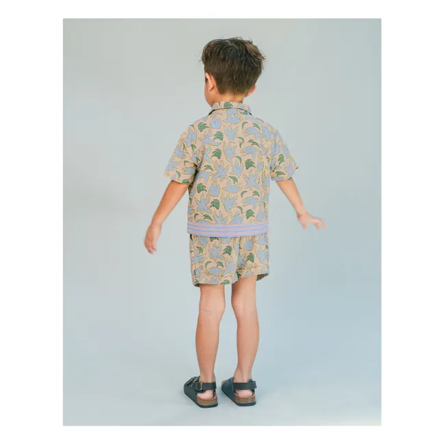Short Pablo Bananes Lin | Beige