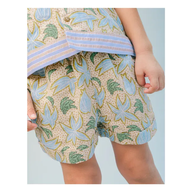 Short Pablo Bananes Lin | Beige