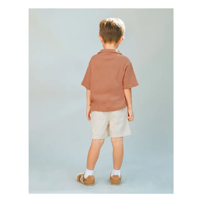 Chemise Tommy Toucan Gaufrée | Marron