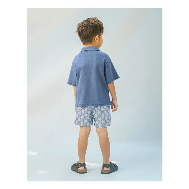 Short Pablo Twill | Bleu