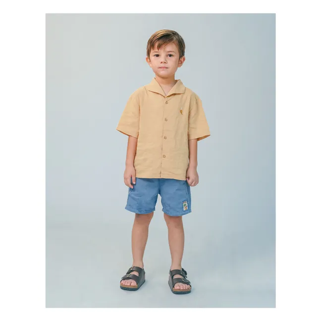 Chemise Ron Banane Lin | Beige