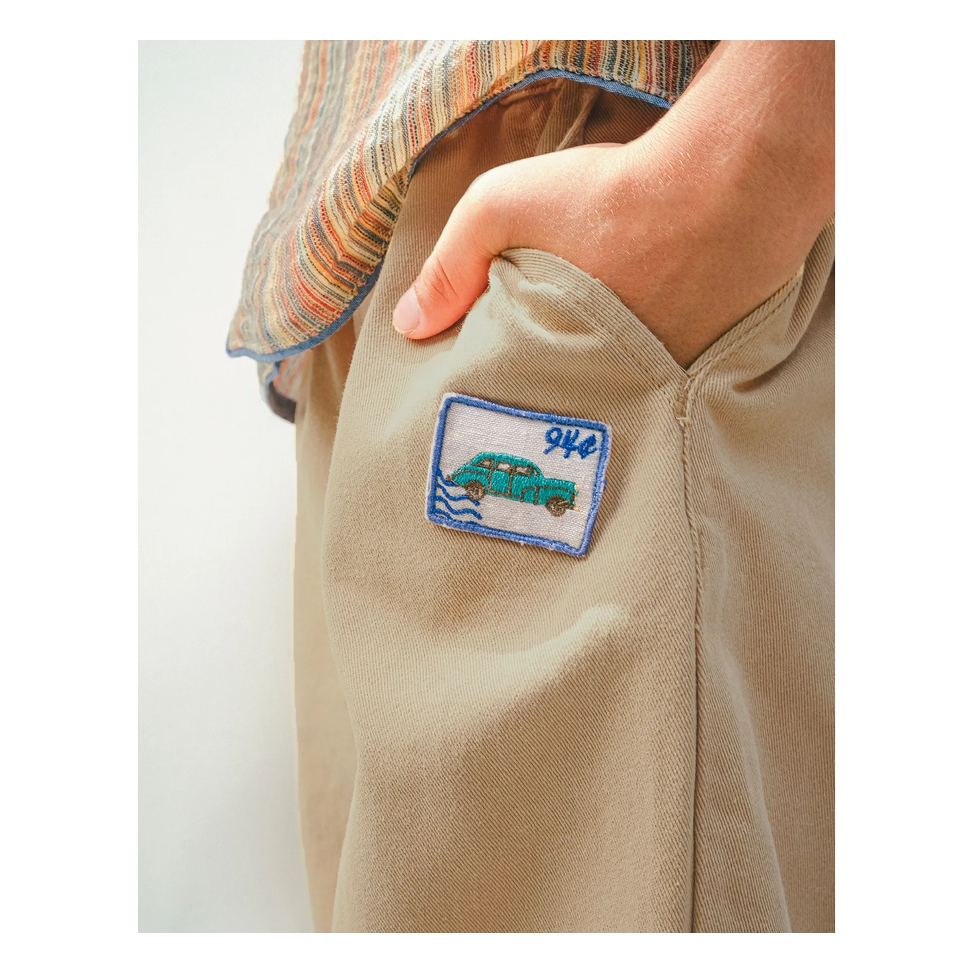 Pantalon Matt Patchs | Beige- Image produit n°4