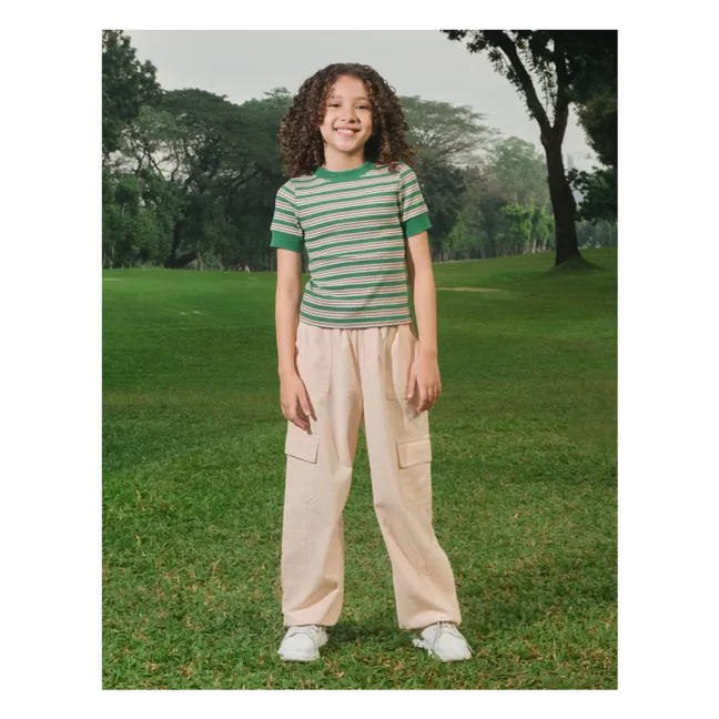 Pantalon Hannah Texturé | Ecru