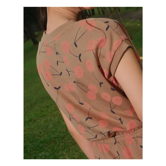 T-shirt Harper Cerises | Marron