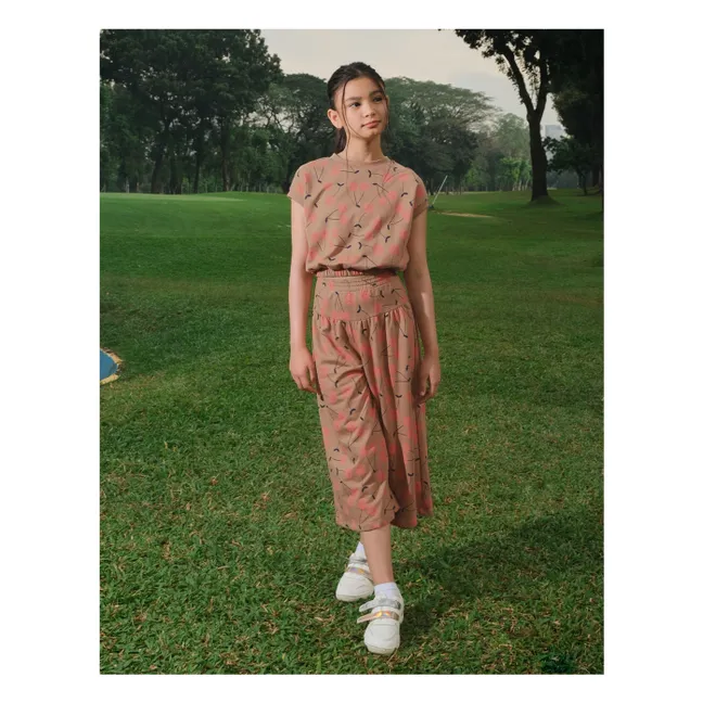 T-shirt Harper Cerises | Marron