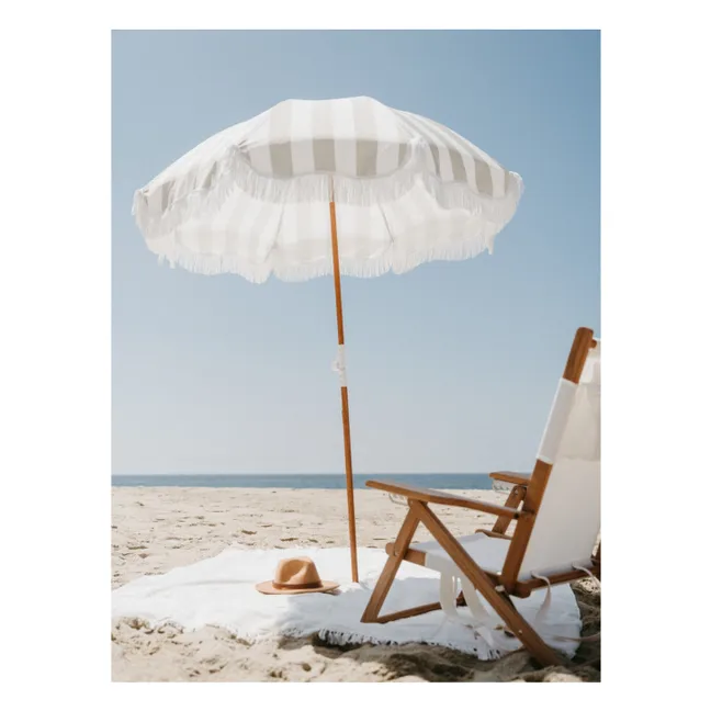 Fransiger Sonnenschirm Holiday | Salbei