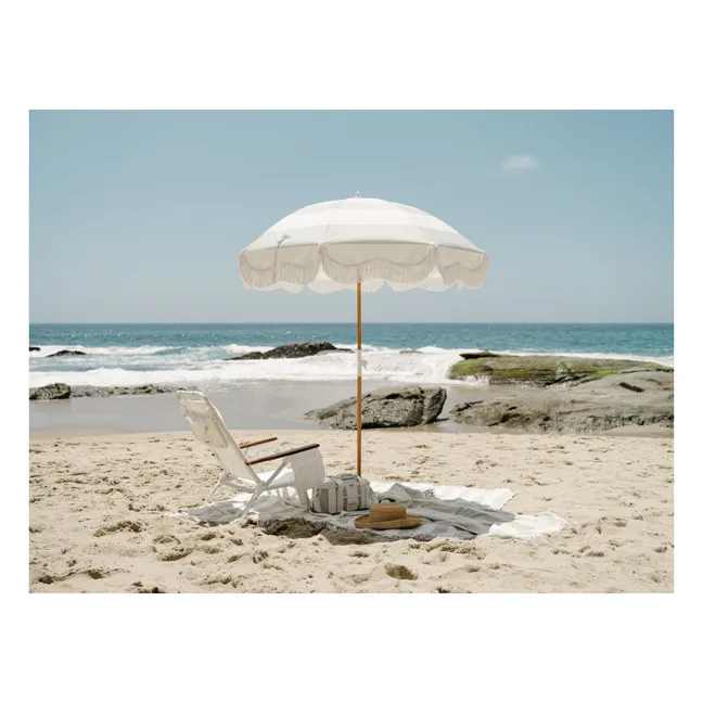 Toalla de playa con agujero Holiday | Salvia