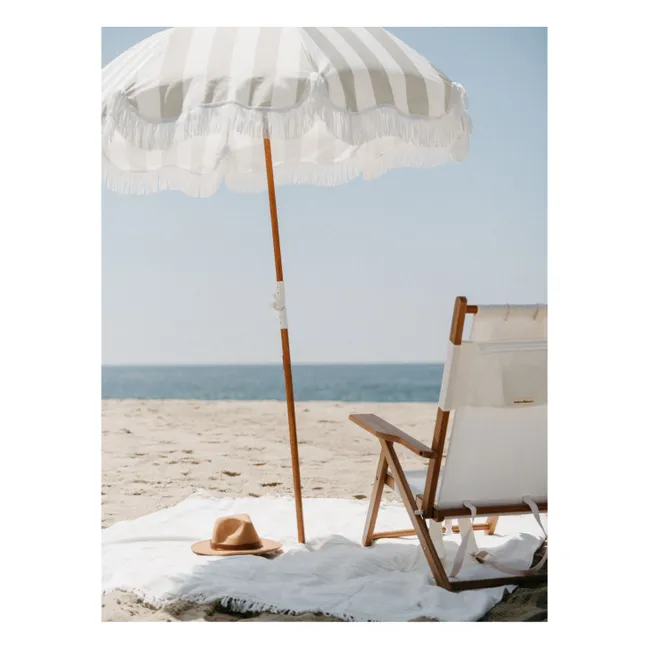 Holiday fringed parasol | Sage