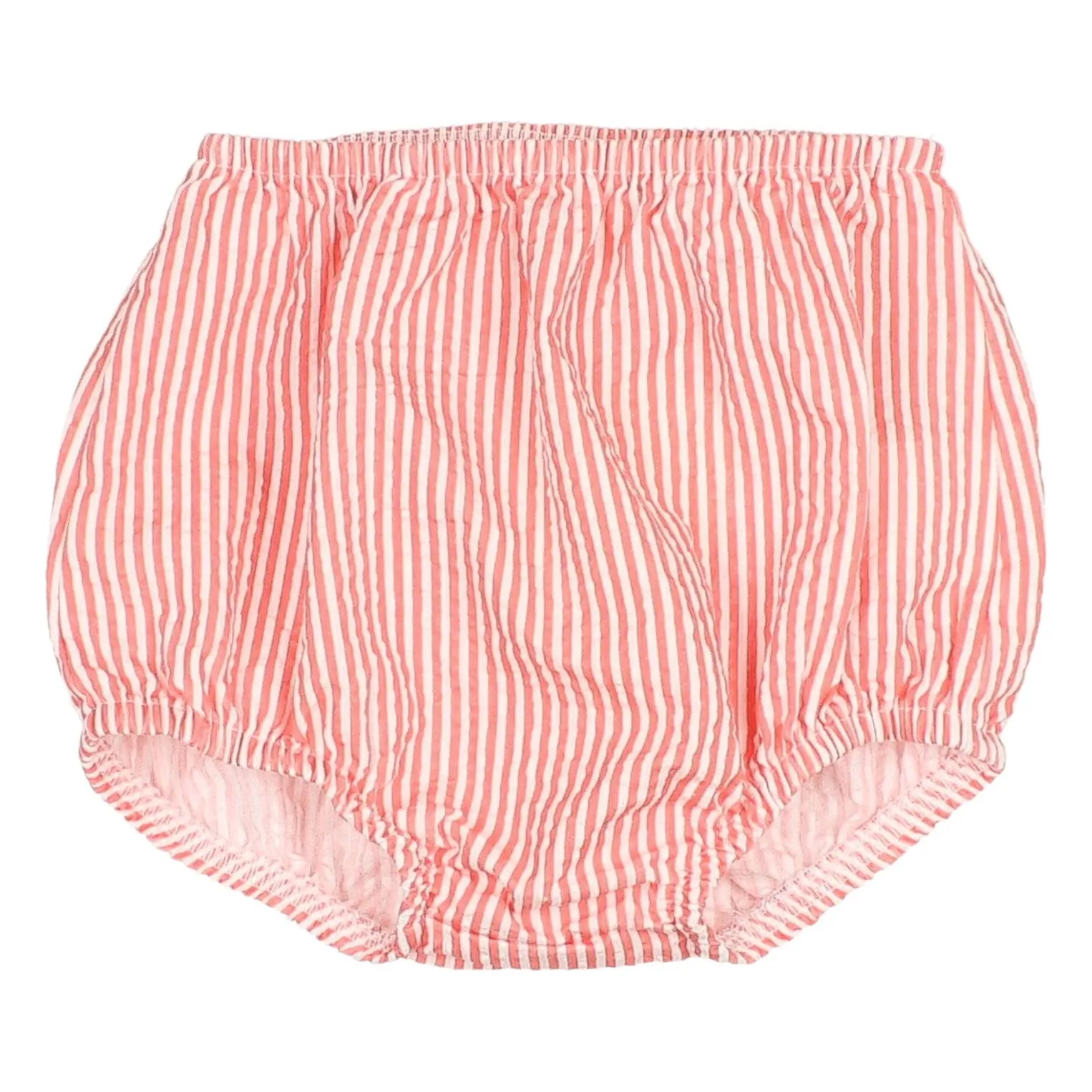 Búho Red Striped Seersucker Bloomer