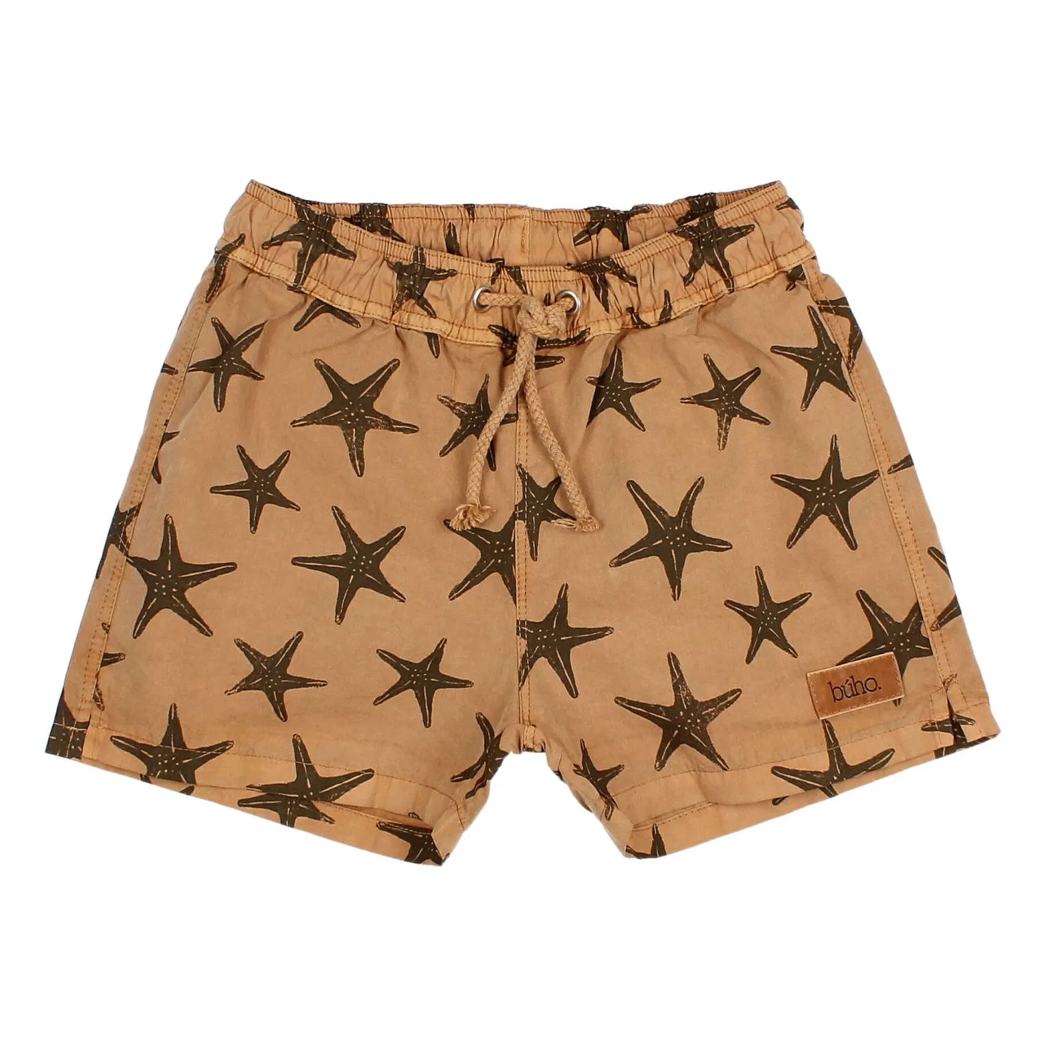 Búho - Short de bain bébé - Coton Bio - Camel - 2 ans