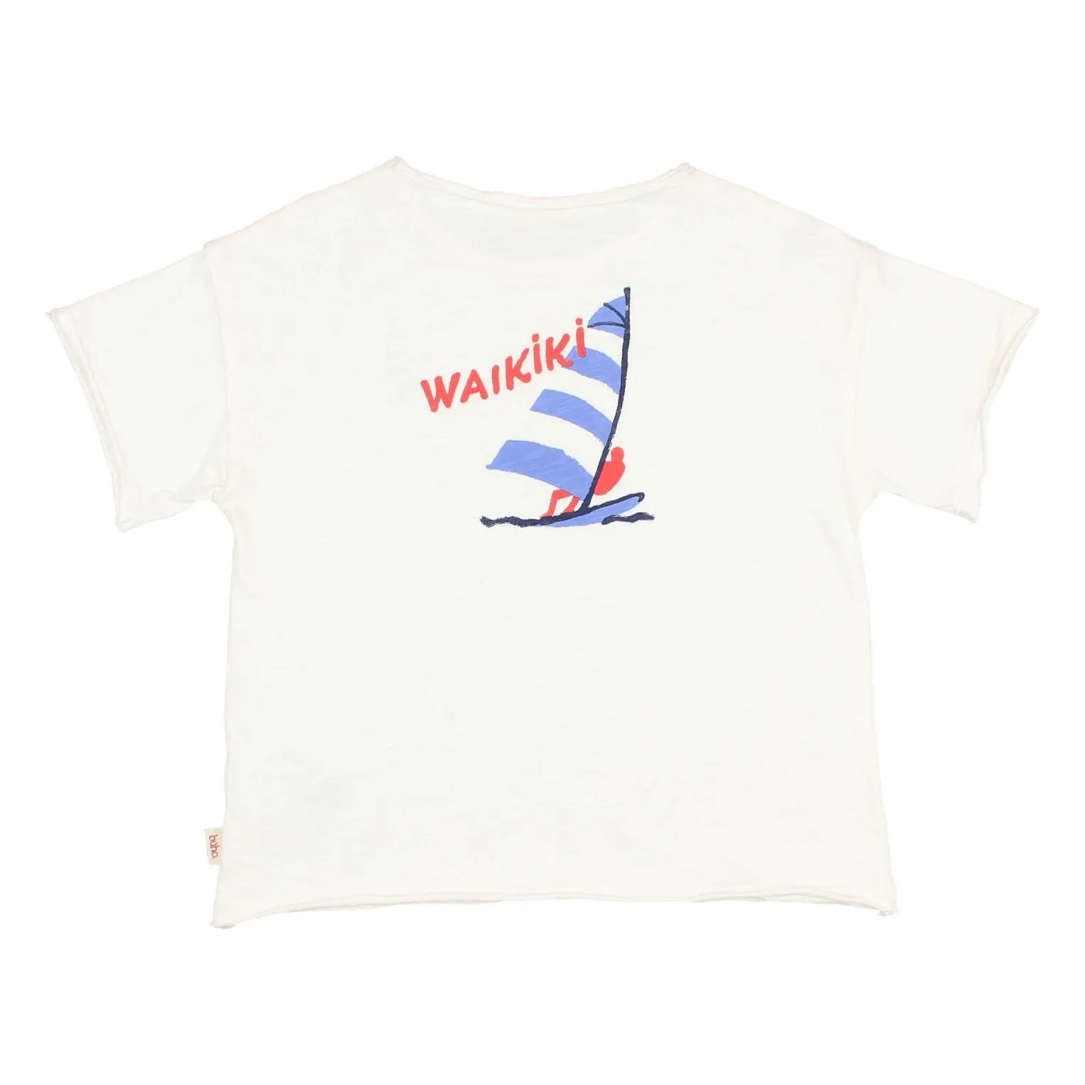 Búho - T-shirt manches courtes - Coton Bio - 6 ans - Blanc