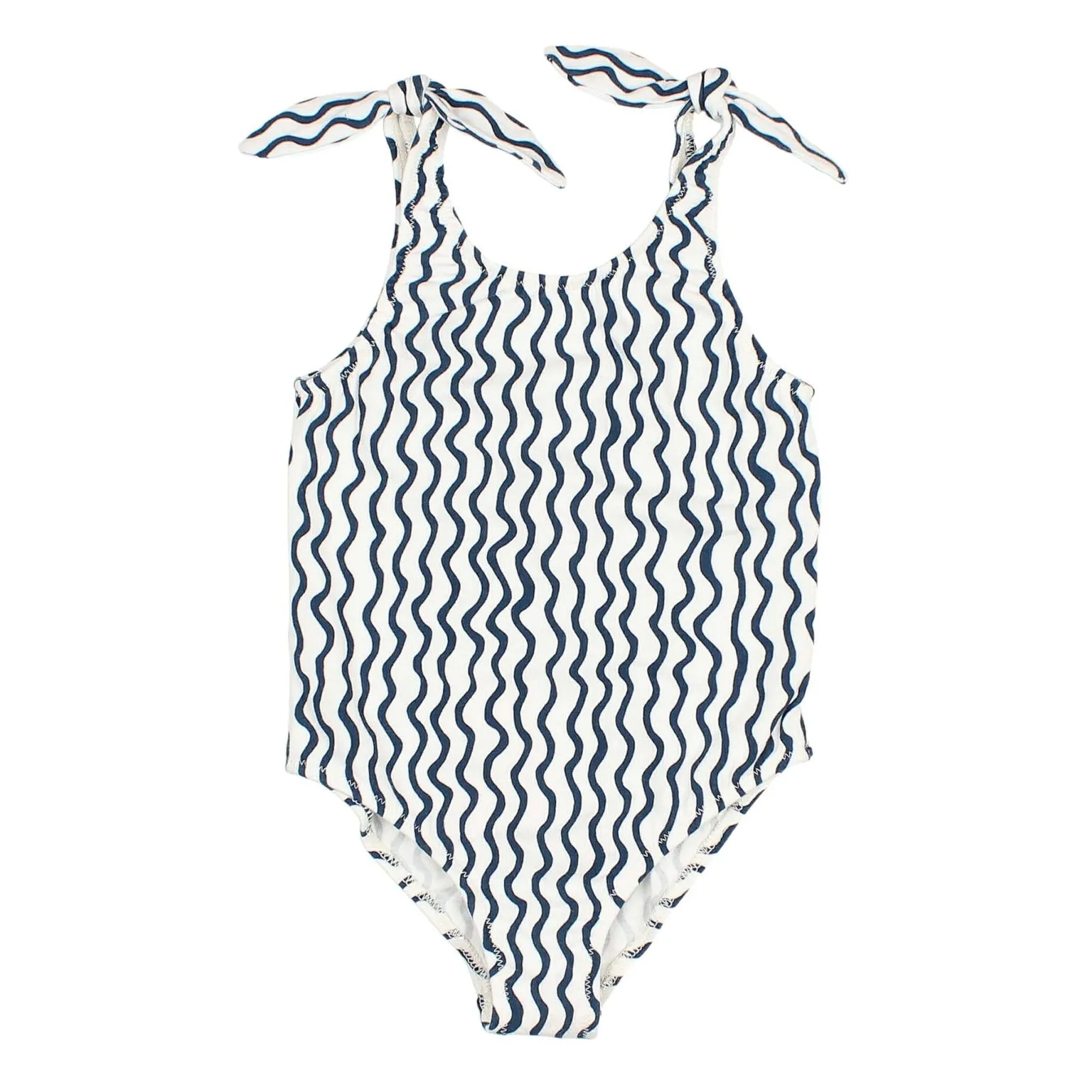 Búho - Maillot de Bain Femme Coton Bio - Blanc - 2 ans