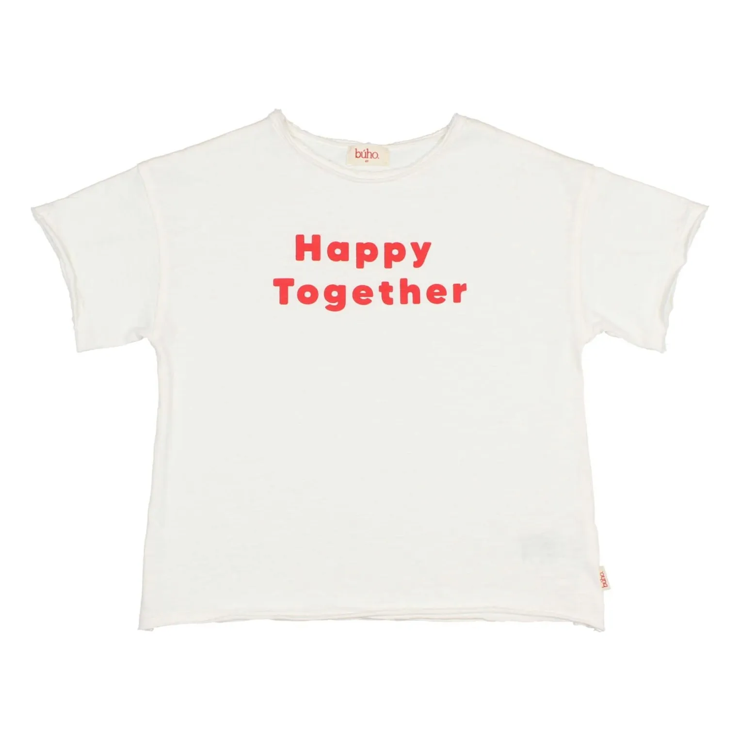 Búho - T-shirt manches courtes - Coton Bio - Blanc - 2 ans