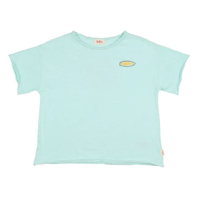 Surfer T-shirt Organic cotton | Aqua
