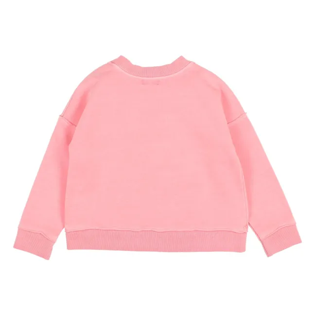 Sweat Bisous Coton Bio | Rose
