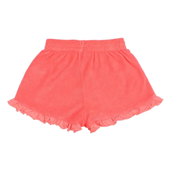 Short Volants Eponge | Rouge