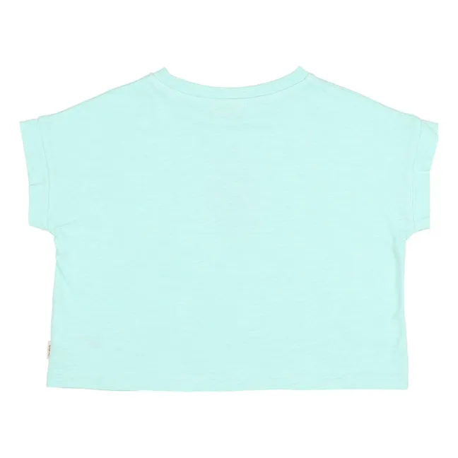 T-shirt Fraise Coton Bio | Aqua