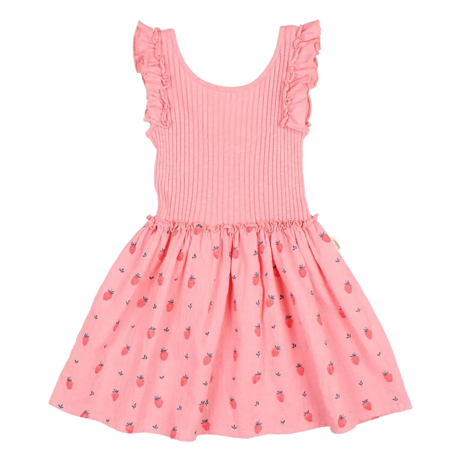 Búho - Robe Fille - Coton Biologique - Rose Bonbon - 2 Ans