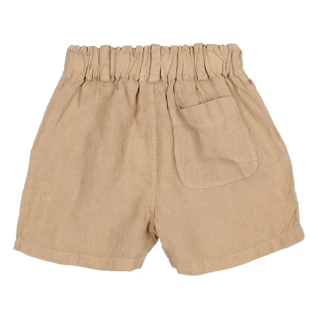 Bermudas Lino | Beige