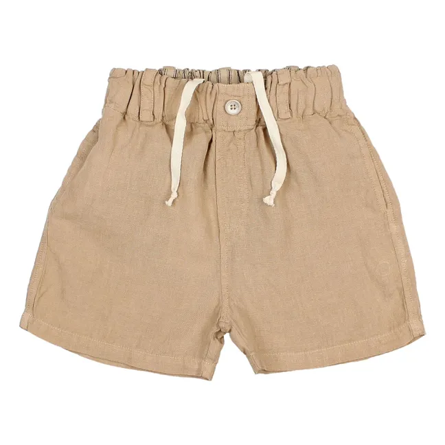 Bermudas Lino | Beige