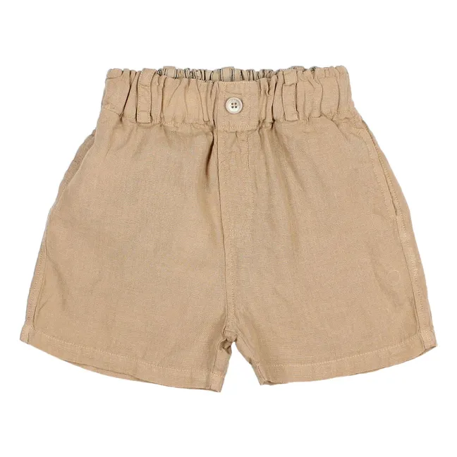 Bermudas Lino | Beige