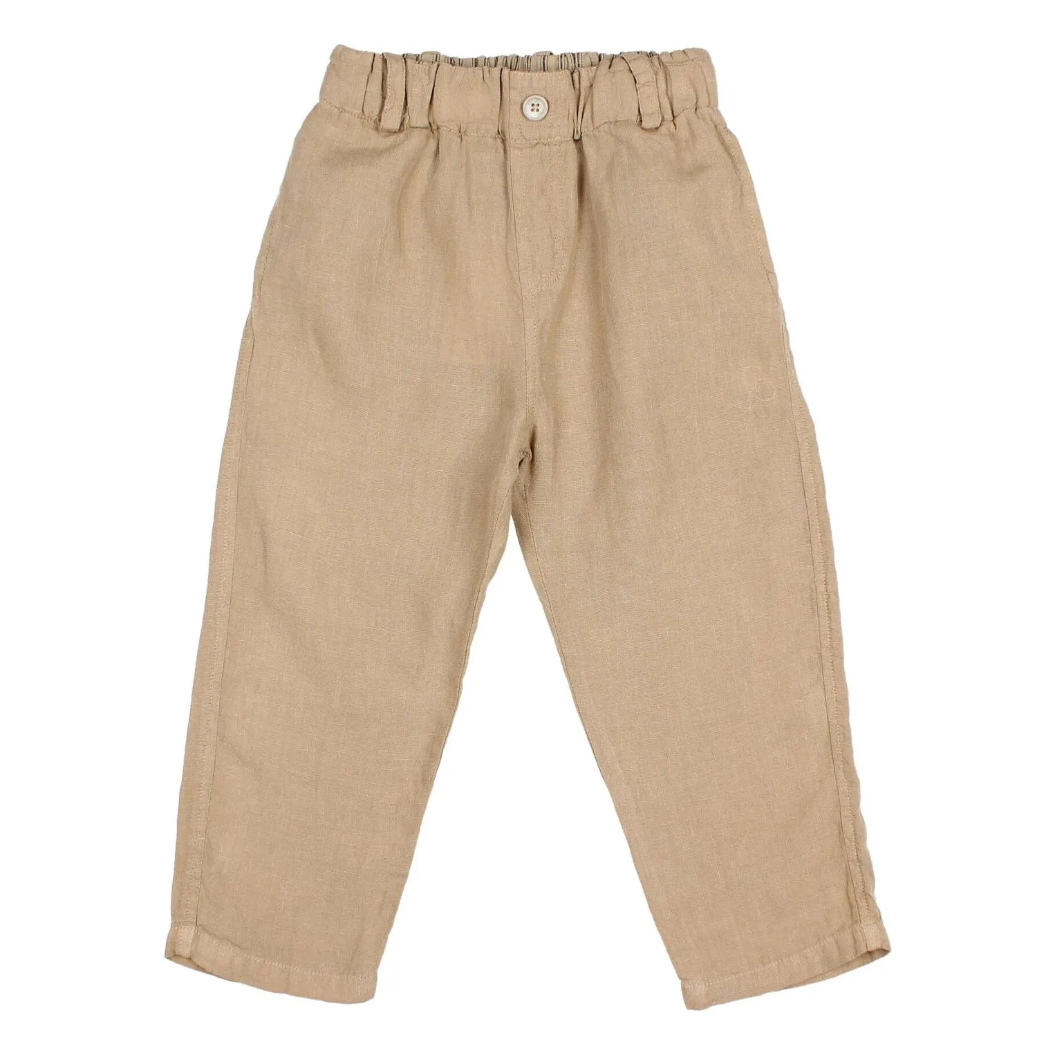 Búho Beige Linen Pants