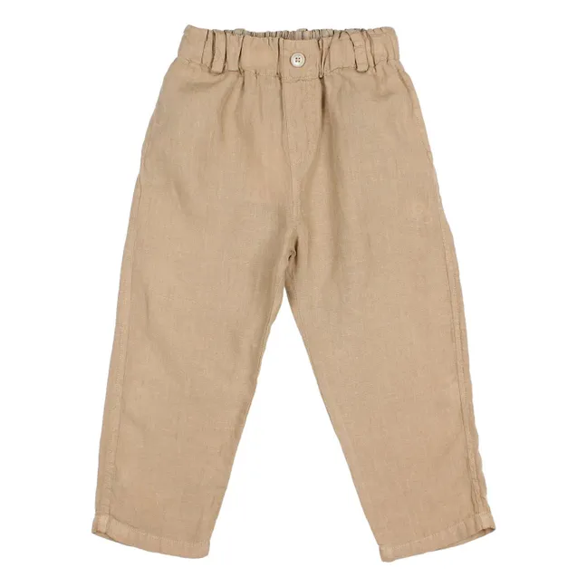 Pantalones de lino | Beige