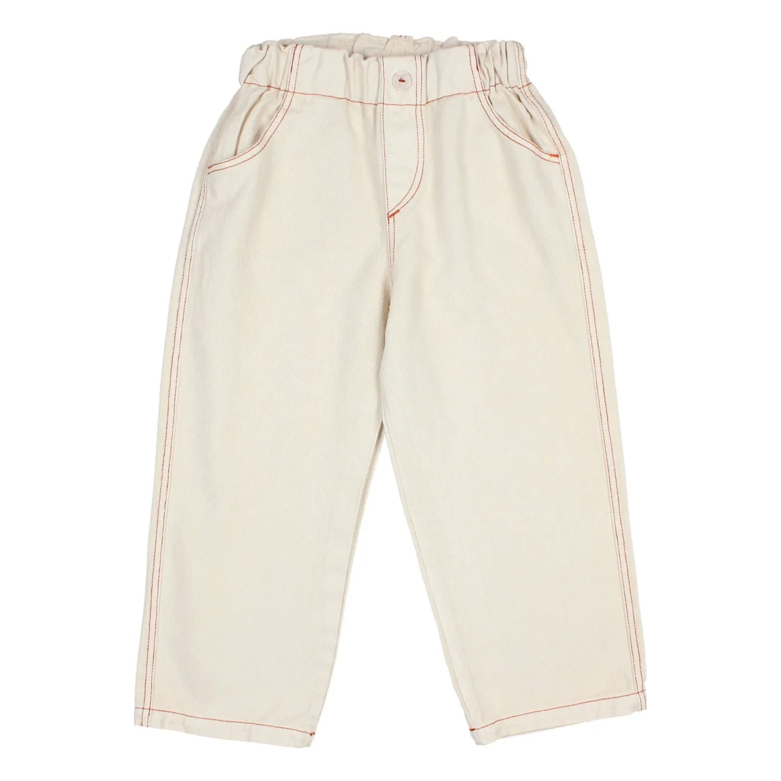 Búho - Pantalon Enfant - Jean - Taille 2 ans - Sable