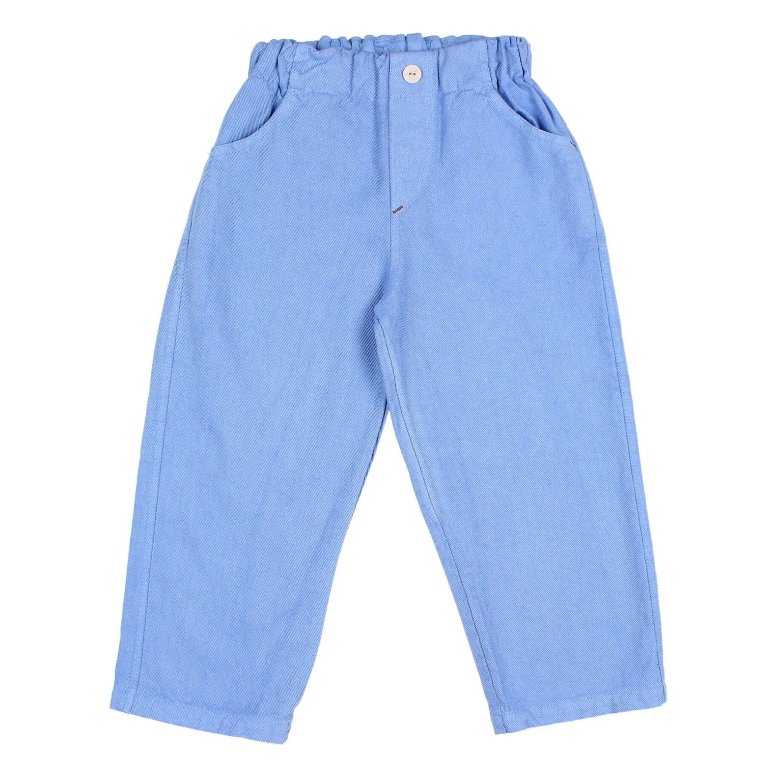 Búho - Pantalon Enfant - Jean Tencel - Bleu Indigo - 2 Ans