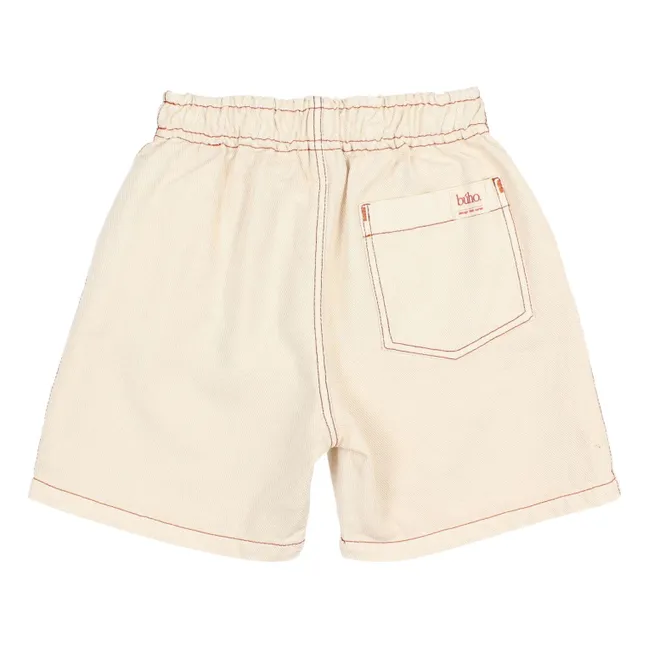 Bermudas Denim Lyocell | Blanco Roto