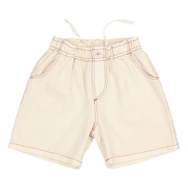 Bermudas Denim Lyocell | Blanco Roto