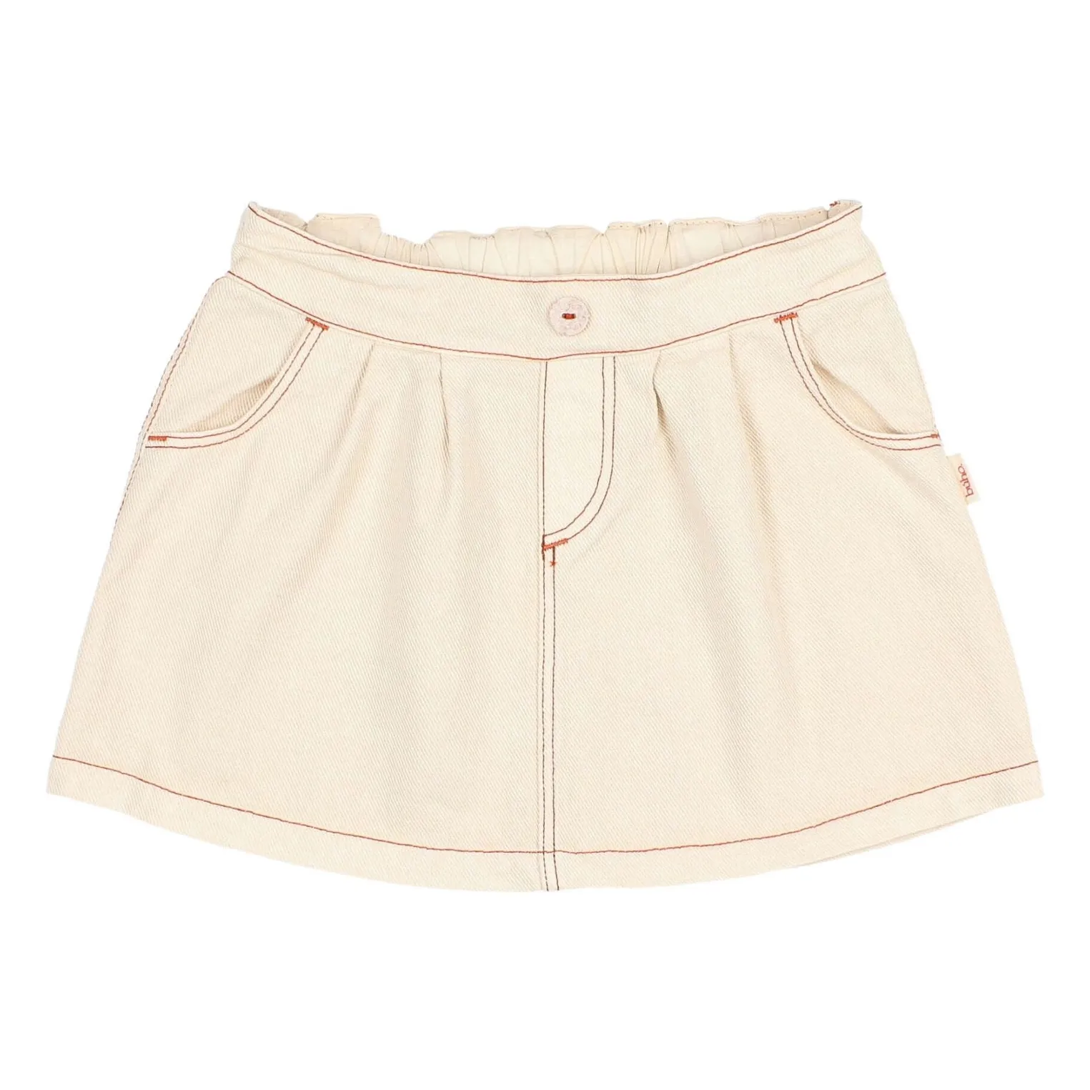 Búho - Jupe Fille - Denim - Sable - 3 ans