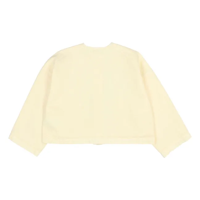 Chaqueta vaquera Lyocell | Amarillo palo