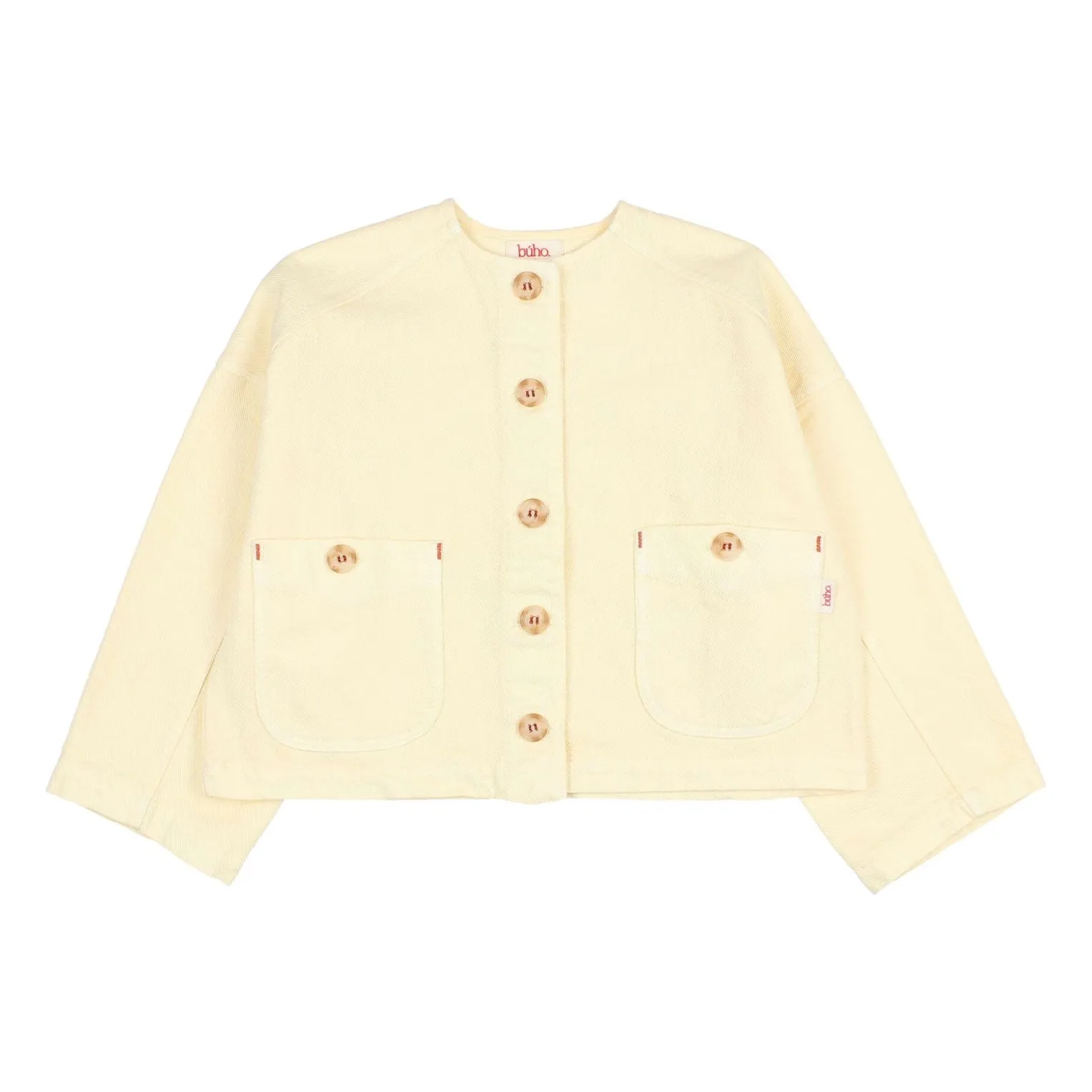 Búho Pale Yellow Denim Lyocell Jacket