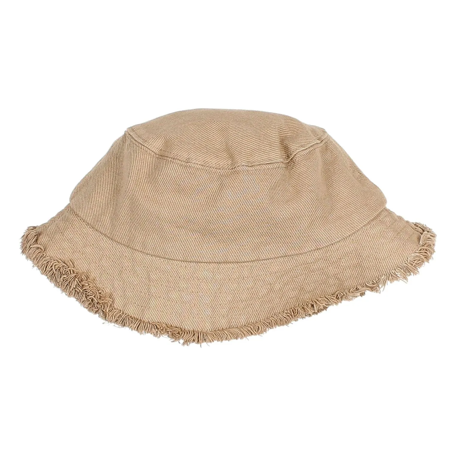 Bob Denim Effiloché Lyocell | Beige- Image produit n°3