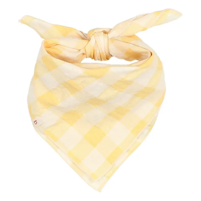 Bandana Vichy Seersucker | Jaune