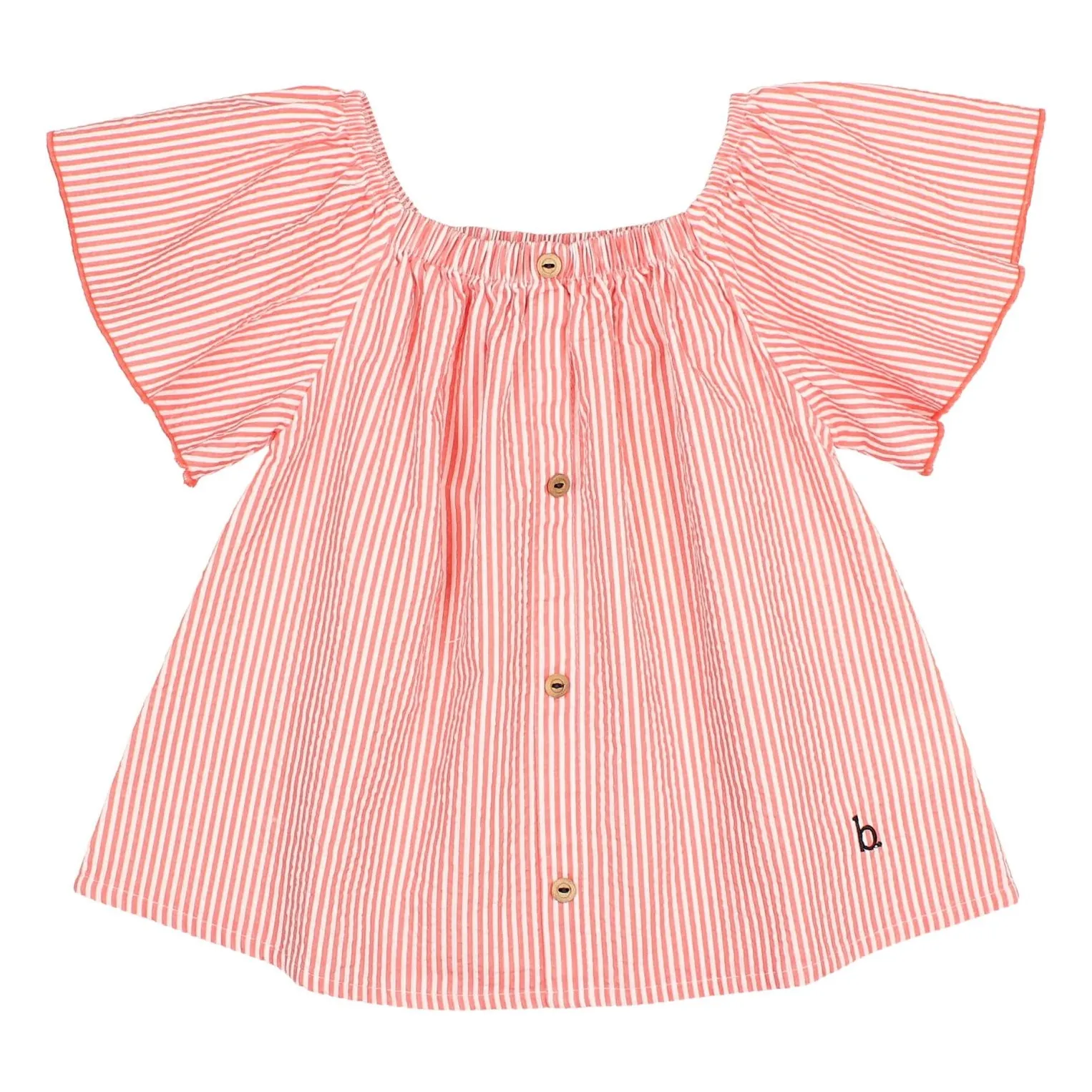 Búho - Chemisier Femme Coton - Rouge - 2 ans