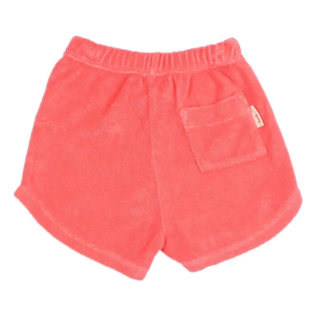 Pantalones cortos de rizo | Rojo