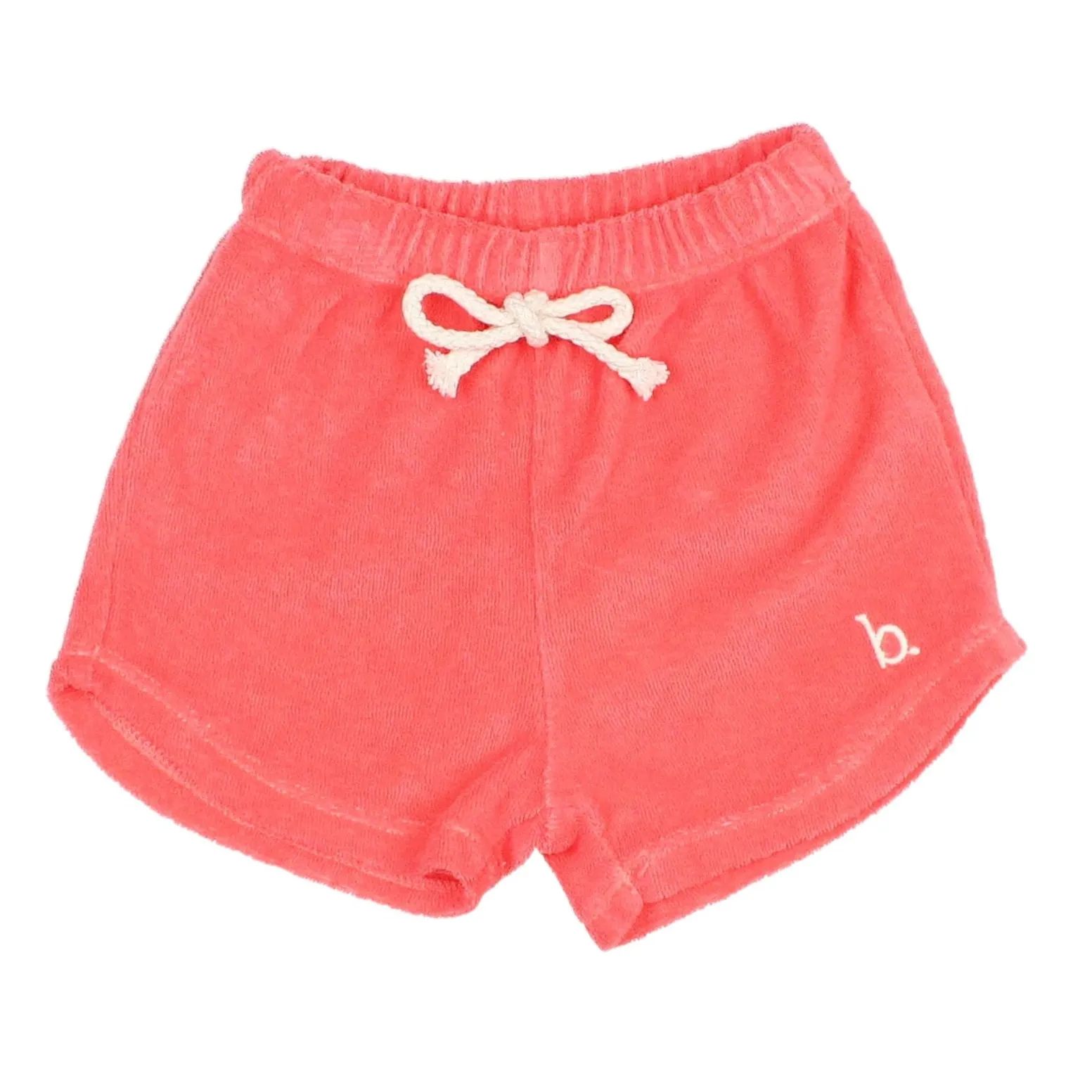 Búho Red Towelling Shorts