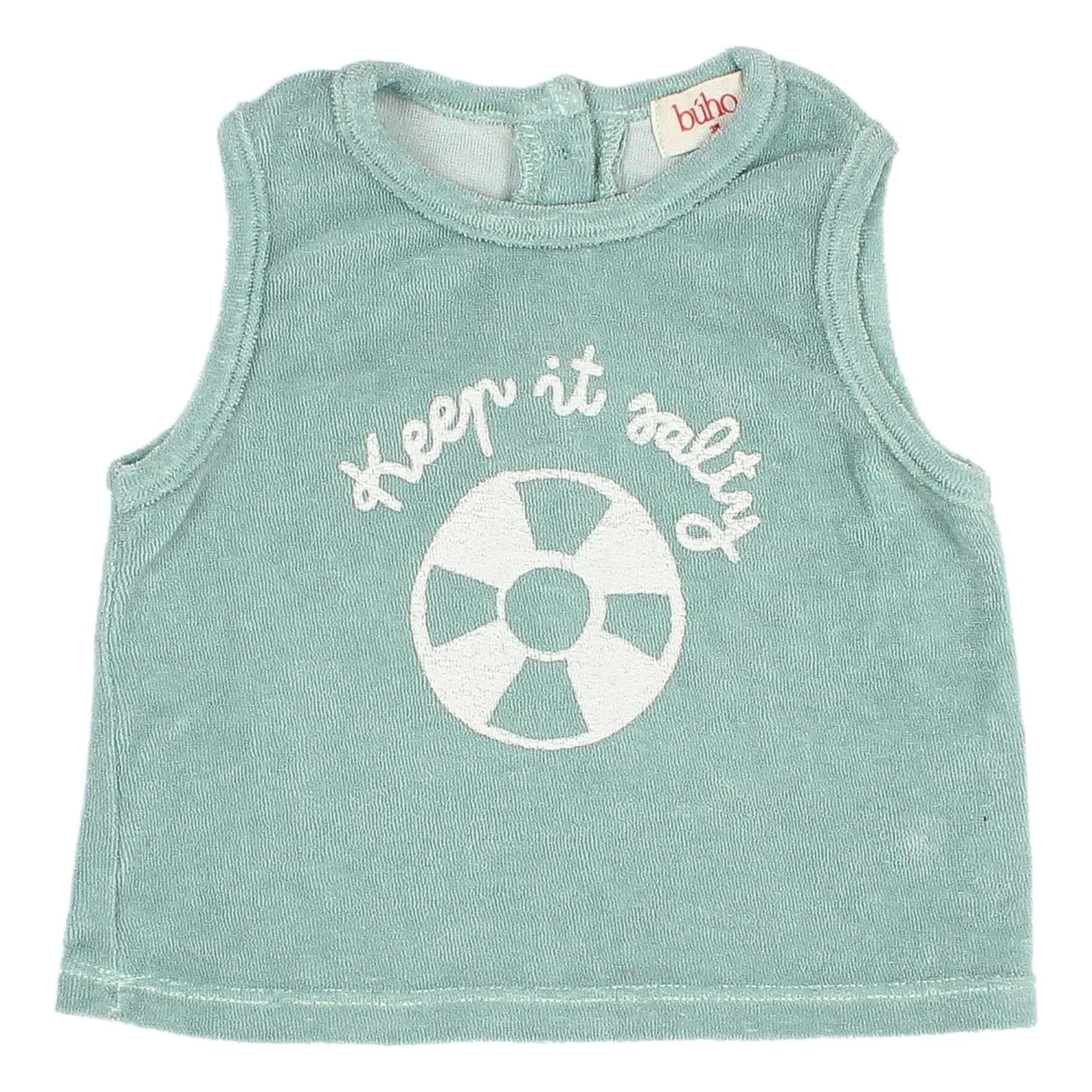 Débardeur Keep It Salty Eponge | Vert d'eau- Image produit n°0