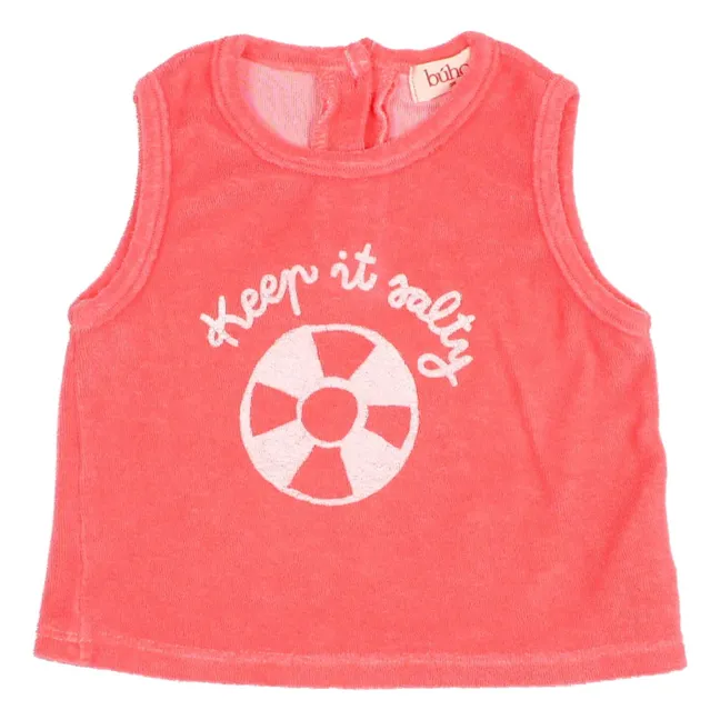Camiseta de tirantes Keep It Salty Sponge | Rojo