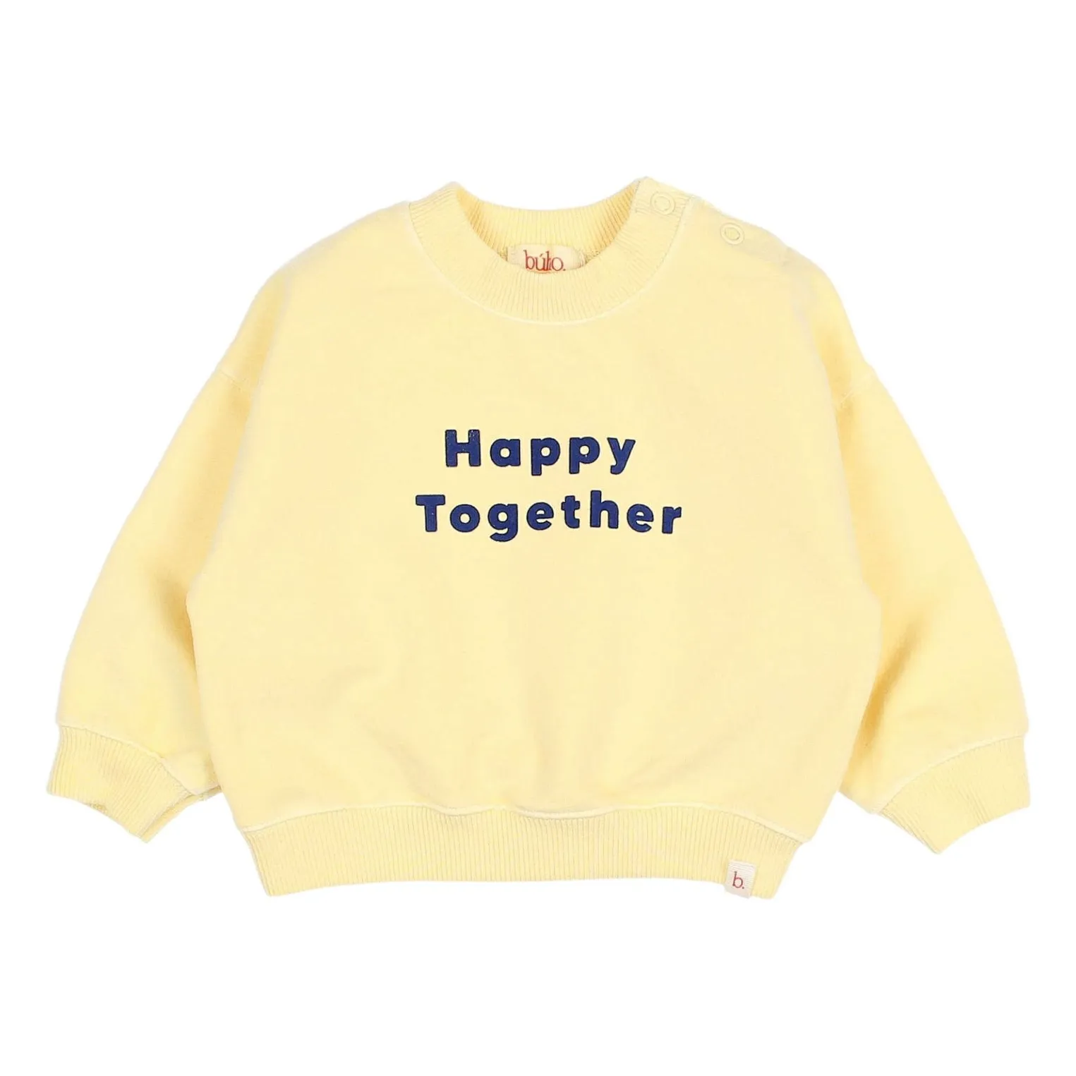 Búho Yellow Happy Together Sweat Organic Cotton Fleece
