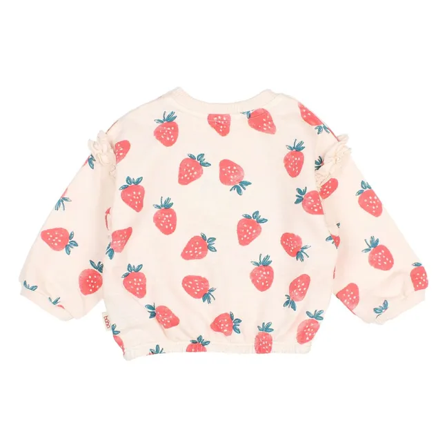 Sweat Fraises Coton Bio | Rose pâle