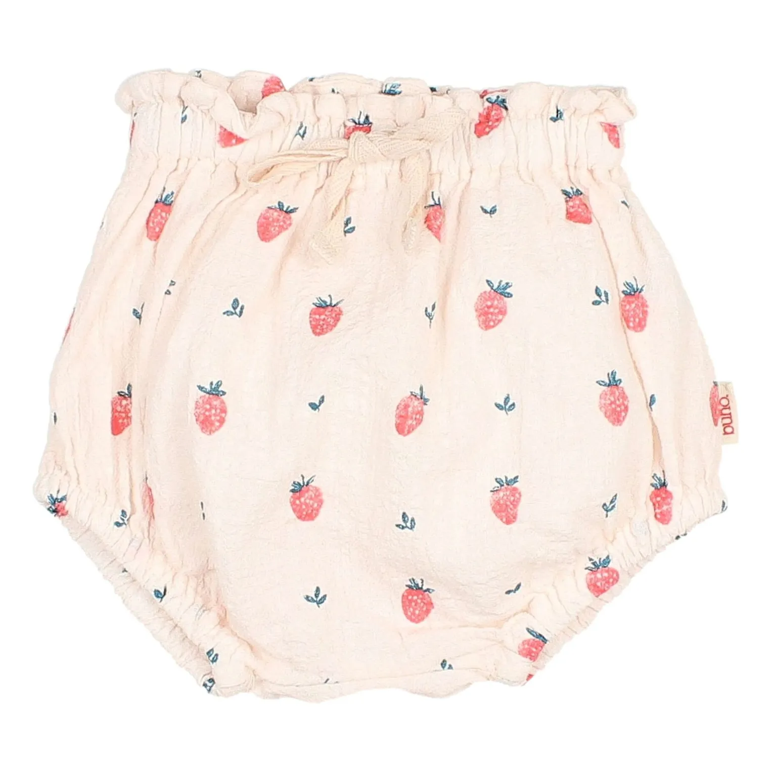Búho - Bloomer Bébé Fille - Rose Pâle - Coton Biologique