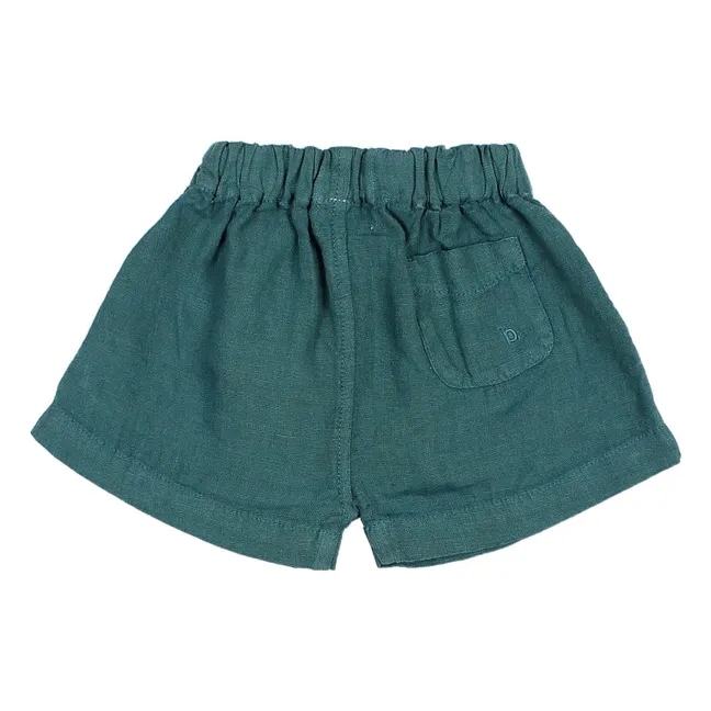 Short Lin | Bleu canard