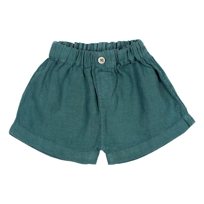 Short Lin | Bleu canard