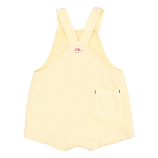 Combishort Lyocell | Jaune pâle