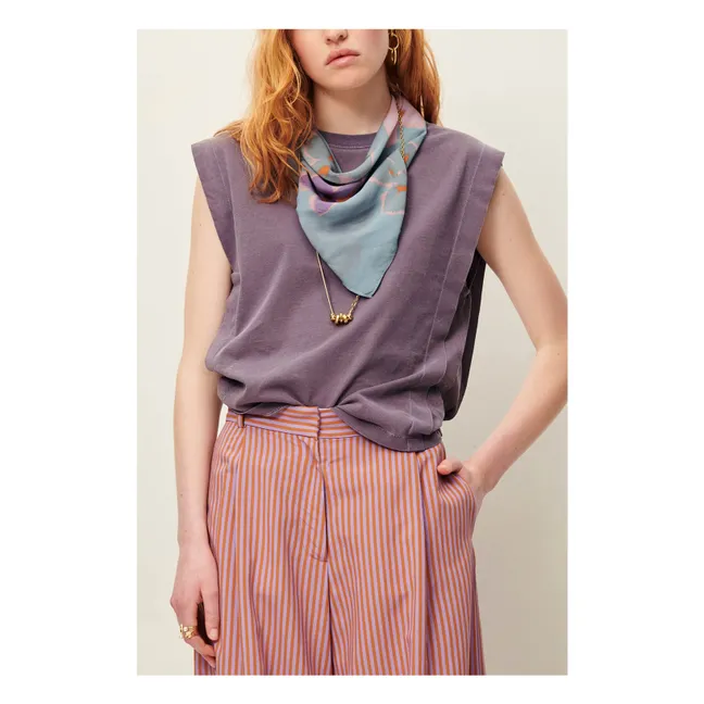 T-Shirt Baumwolle Orlando | Violett